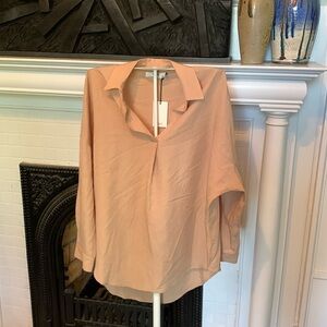 INAE Collection oversized collared tunic. NWT. Retail‎ 129